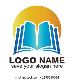 Variation of the Quran logo with the sun, Light of the Al Qoran logo, Scripture logo, University logo