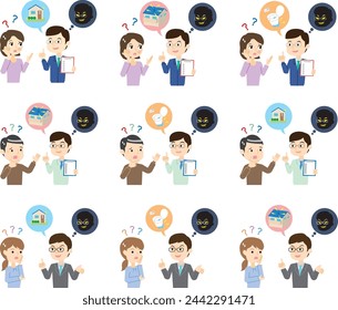 Conjunto de variaciones que requiere una conversación con un tramposo modificado