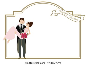 Variations on wedding cards.
Wedding card material.
Illustration of the bride and groom.
Design for the wedding.
Clip art of the bridegroom and bride.
Wedding frame design.
