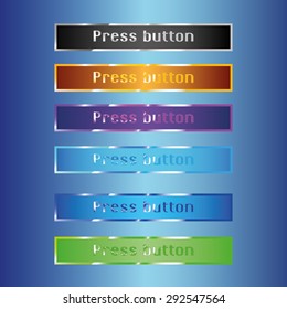 varicolored buttons