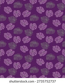 Varicolored seamless illustration. Tropical seamless pattern with many abstract flowers.