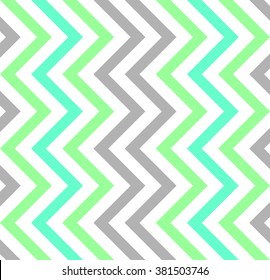 Varicolored zigzag pattern for decoration and background, for motifs of symmetry, synergy, predictability