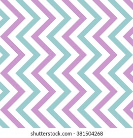 Varicolored zigzag pattern for decoration and background, for motifs of symmetry, synergy, predictability