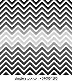 Varicolored Zigzag Pattern For Decoration And Background, For Motifs Of Symmetry, Synergy, Predictability