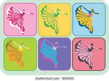 varicoloured girls
