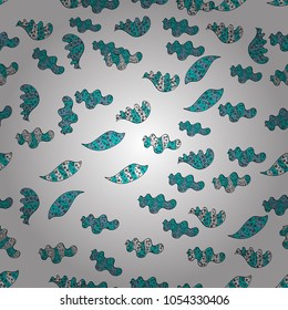Varicolowhite, blue and black vector seamless illustration. Design wrapping and gift paper, greeting cards, banner and posters design.