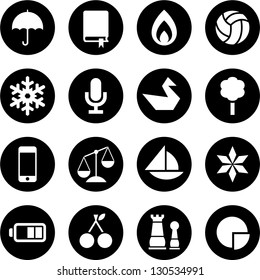 Varied iconset
