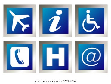 Varied signs â€“ vector â€“ Add your text. Scalable. Change the colors as you wish