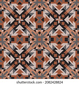 Variegated seamless pattern with Turkish motives.Vector illustration for print, fabric, cover, packaging, interior decor, blog decoration and other your projects.