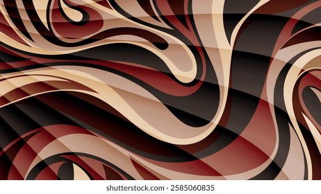 Variegated spotted wallpaper in warm tones. Excellent background for decorating pages in social networks, posters, presentations, outdoor advertising and your other projects. Vector.