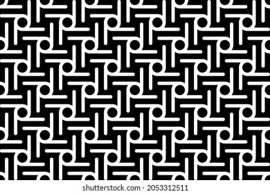 Variegated stripes wavy lines common design. Easy to recolor fabric textile geometric print. Retro seamless diagonal linear recurring decor. Continuous minimalistic simple ornament graphic style