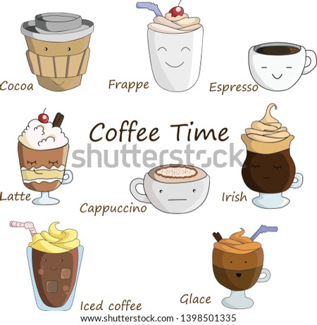 
Varieties of tasty and fun coffee