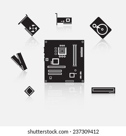A variety of accessories for the site.