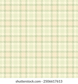 Variety background fabric texture, carpet tartan pattern check. Product seamless vector textile plaid in light and light yellow colors palette.