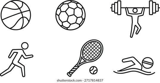 Variety of Black and White Logos mit Schilden und abstrakten Designs Logo, Symbol, Symbol, Sport, athletisch, Marke, Design, Grafik.