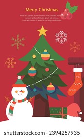 a variety of Christmas illustrations