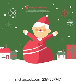a variety of Christmas illustrations