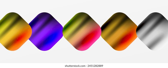 A variety of colorful squares representing different types of beverages such as Tennessee whiskey, Bourbon whiskey, Disaronno, and other liquid ingredients, all displayed on a white background