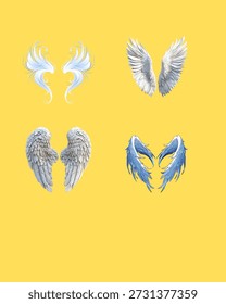 A variety of creative wing design