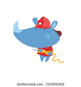 A variety of cute animals doing activities vector illustration