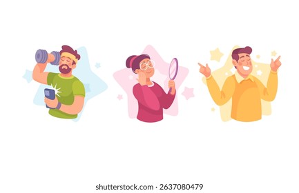 A Variety of Diverse Individuals Engaging Together in Numerous Creative Activities and Expressions