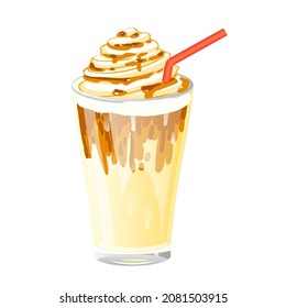una variedad de ilustraciones vectoriales de bebidas