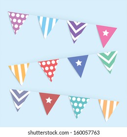 Variety flag abstract background, VECTOR, EPS10