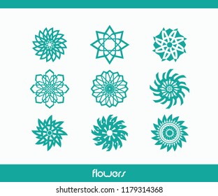 A variety of flowers
