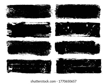 Variety of Grunge Banners set