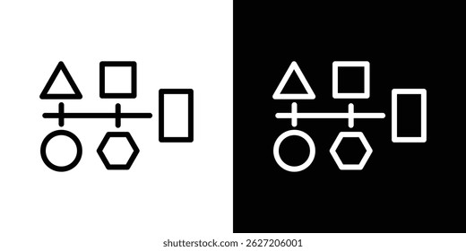 Ícone Variedade. Vetor de tipo de logotipo definido