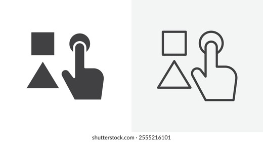 Variety icon. outlined vector style.