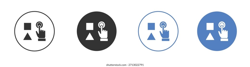 Varieté Symbol einfach minimalistisch Vector EPS