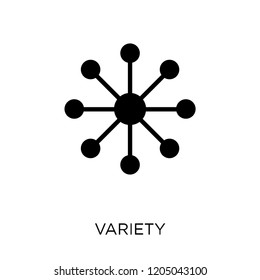 Variety icon. Variety symbol design from Analytics collection. Simple element vector illustration on white background.