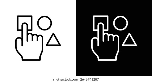 Variety icon vector simple element illustration editable