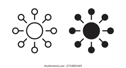 Icono de Variedad Vector, símbolo, ilustraciones de logotipo