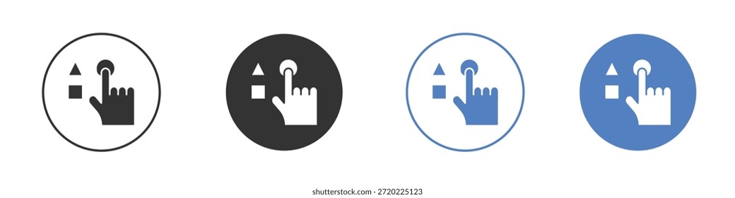 Icono de Variedad para el Diseño web. Pixel Iconos planos perfectos