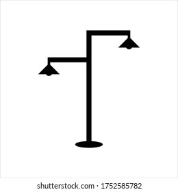Variety of lamp, bulb and light icon