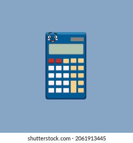 A variety of school supplies for learning with a blue background