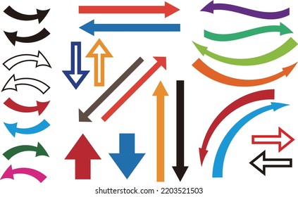 Variety set of the arrows