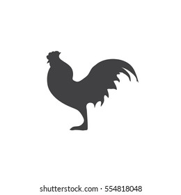 Variety silhouettes chicken ,  vector