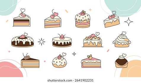Variety of Tasty Cakes for Dessert Sweet Treats for Everyone