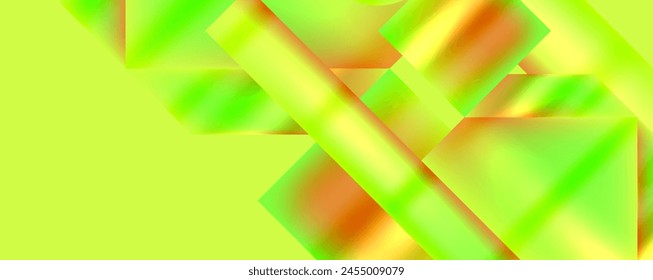 A variety of terrestrial plants featuring tints and shades of green and red on a yellow background. Includes images of plant twigs, grass patterns, macro photography of petals, and annual plants