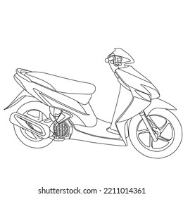 Vario Karbu Line Art, die beste Variante für Honda-Bike