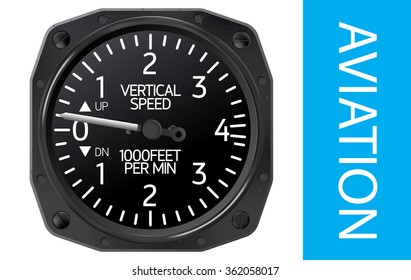 Variometer vector illustration