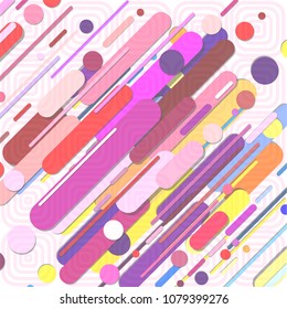 Various abstract colorful background wallpaper illustration design
