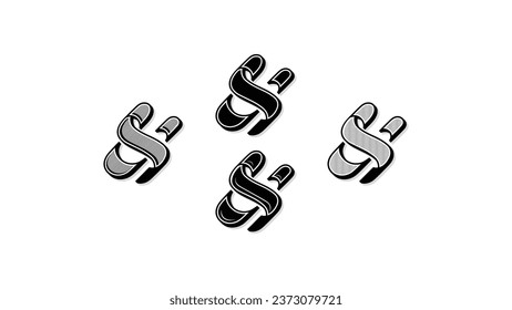 Various Ampersand Elegance Unleashed: Elevate Your Designs with Vintage Styling Typeface. Vector Illustration Perfection.