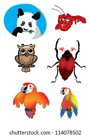 Various animals