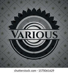Various black emblem. Vintage. Vector Illustration. Detailed.