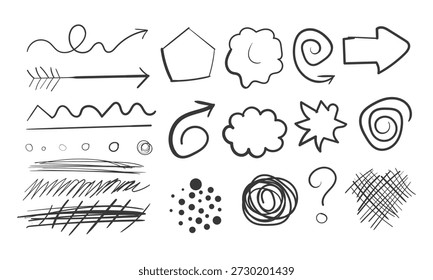 Various black  hand