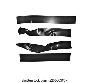 various black tape texture effect 